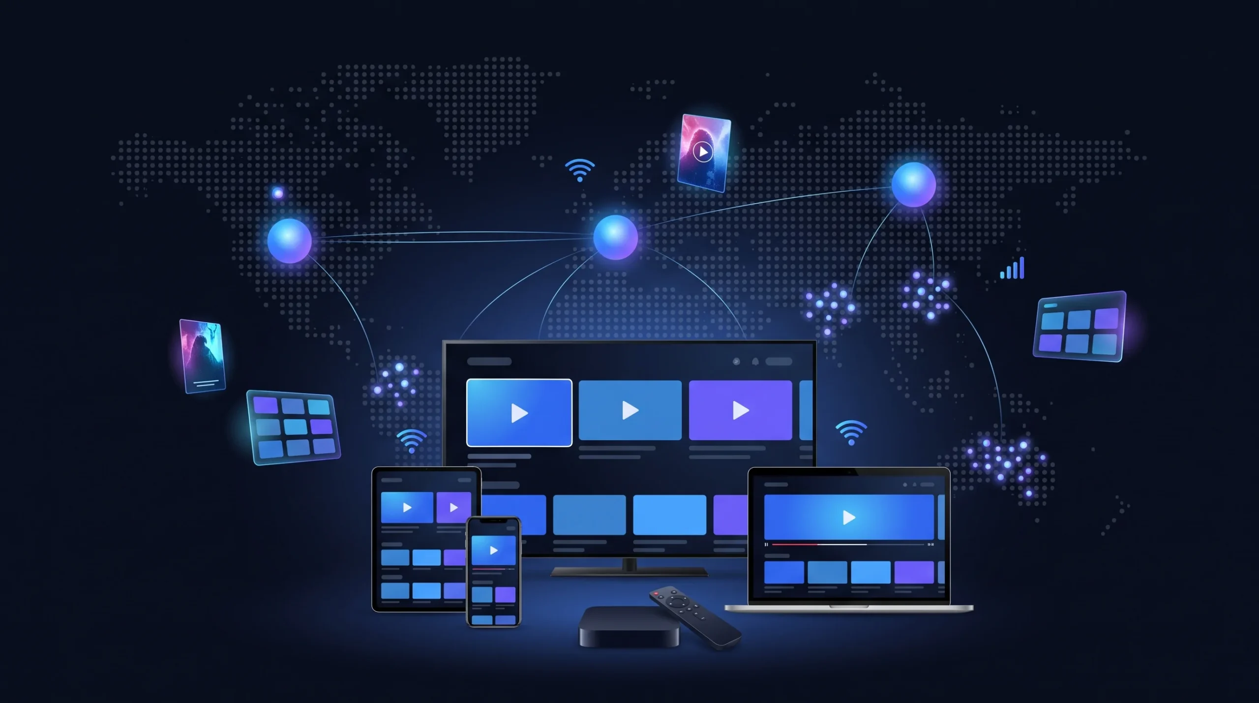 IPTV reseller panel compatibility with TVs streaming boxes and mobile devices