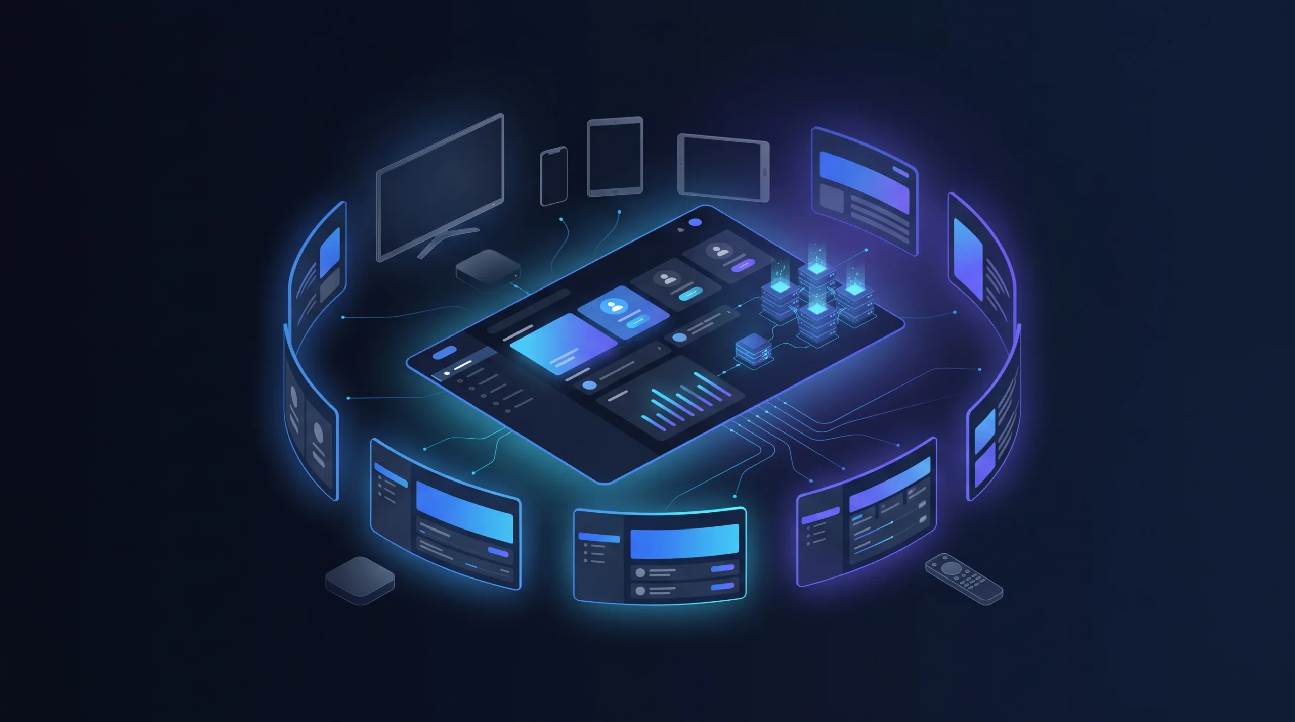 IPTV reseller panel dashboard for managing multiple streaming services